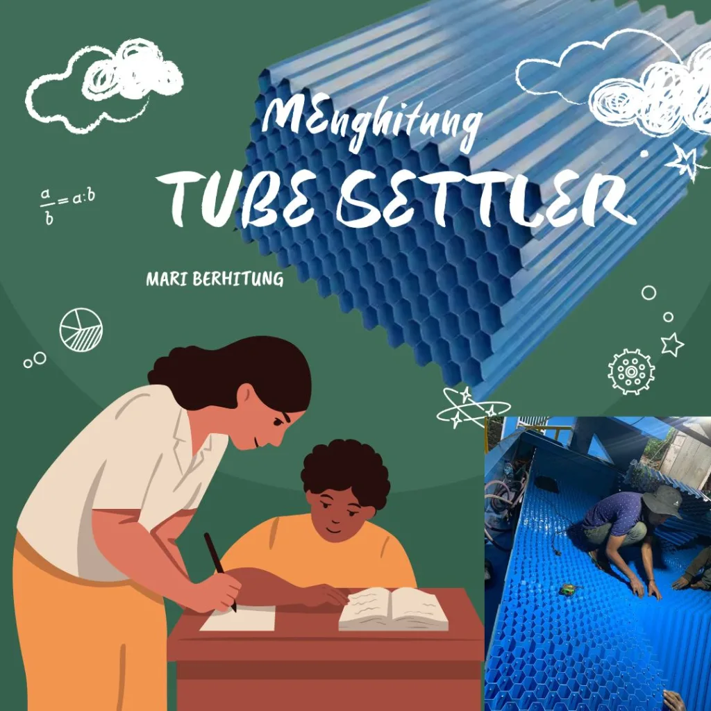perhitungan media tube settler