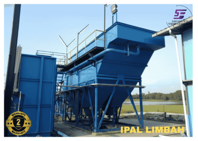 Sistem instalasi IPAL Limbah untuk industri dan fasilitas kesehata